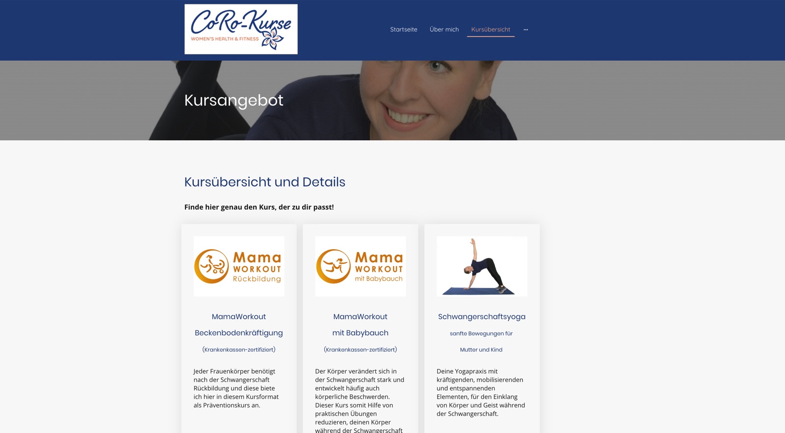 Alte Kursübersicht CoRo-Kurse