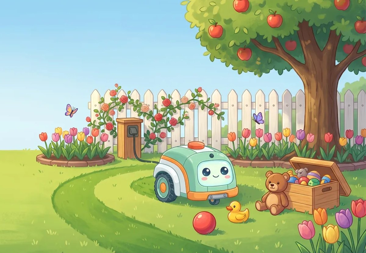 Mo in seinem Garten &ndash; das Titelbild der Website